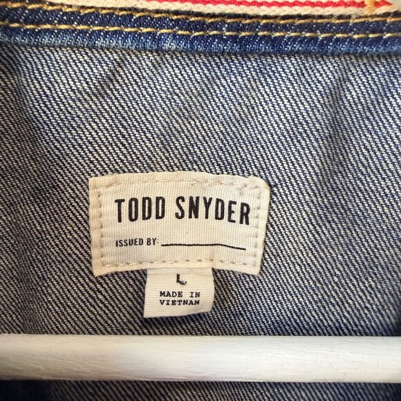 Todd Snyder Selvedge Denim Dylan Jacket – Size L P13 - Picture 8 of 10
